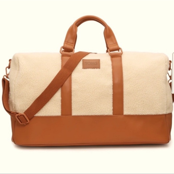Toms Handbags - Toms weekender/travel bag Sherpa zipper top